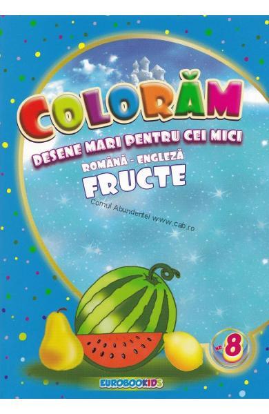 COLORĂM DESENE MARI PENTRU CEI MICI FRUCTE