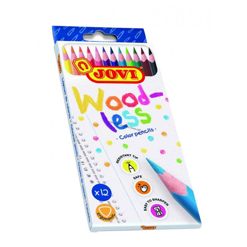 Creioane colorate JOVI 12 culori/set