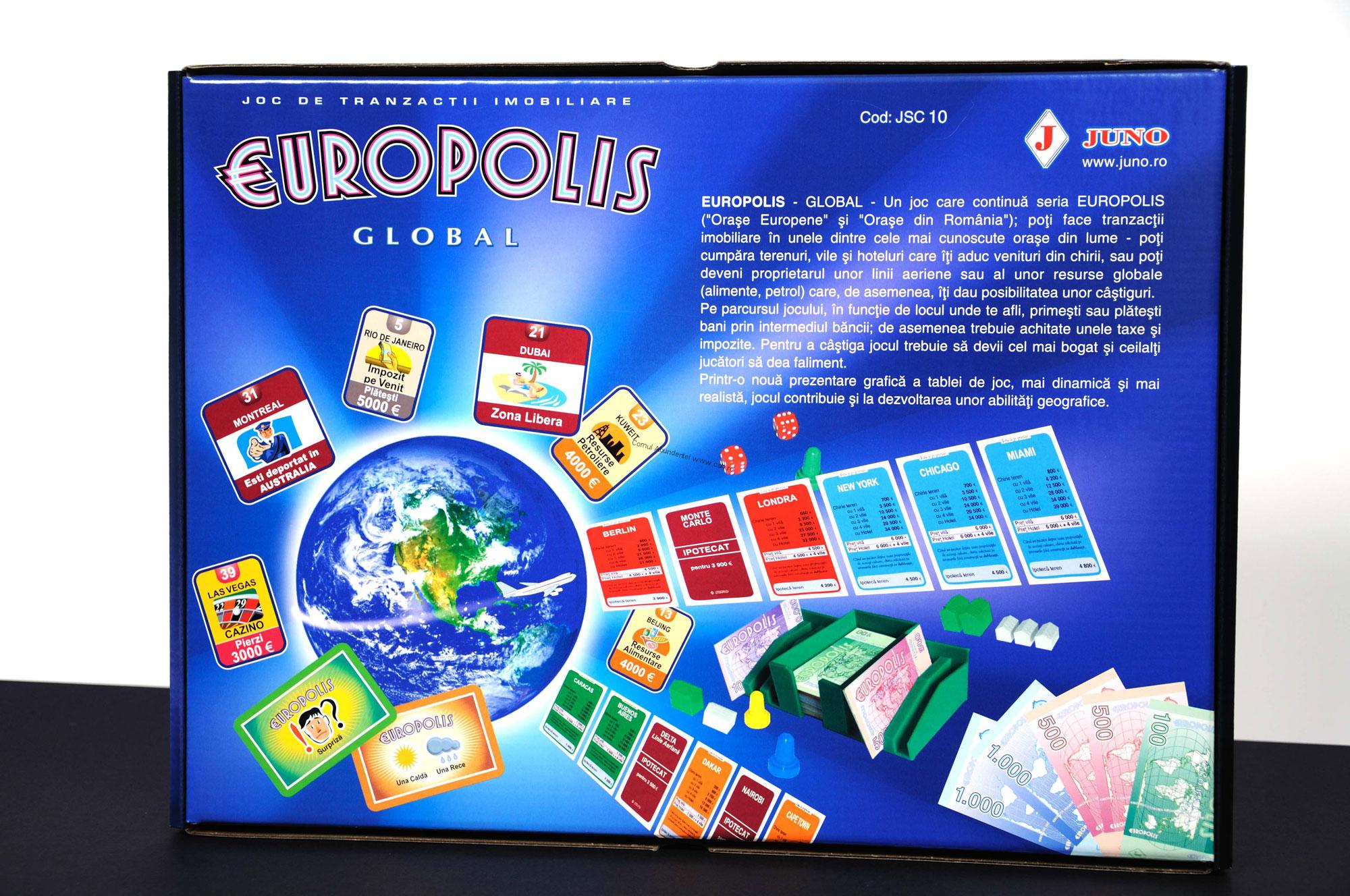 Joc de tranzacţii - EUROPOLIS - global