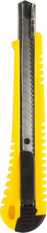 Cutter mic (9 mm) cu sina metalica si sistem autoblocare 