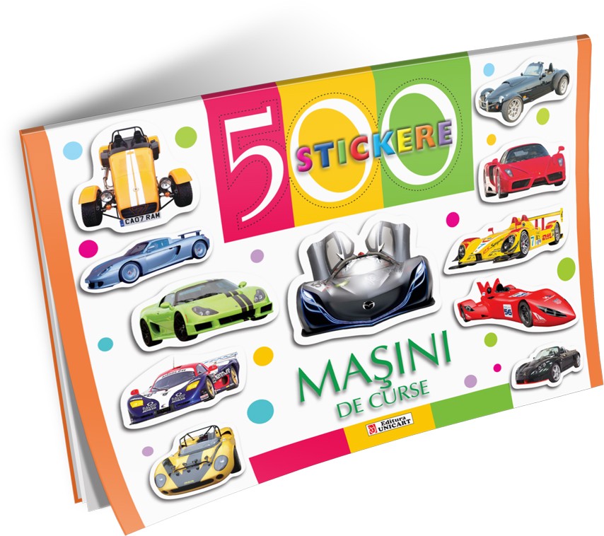 500 Stickere – Masini de curse