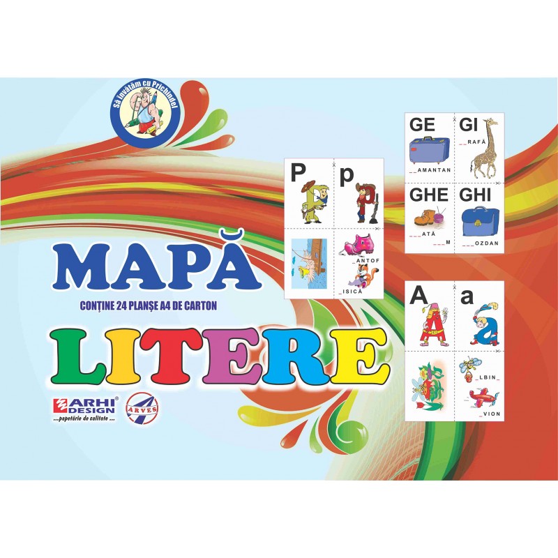 Mapa - Litere