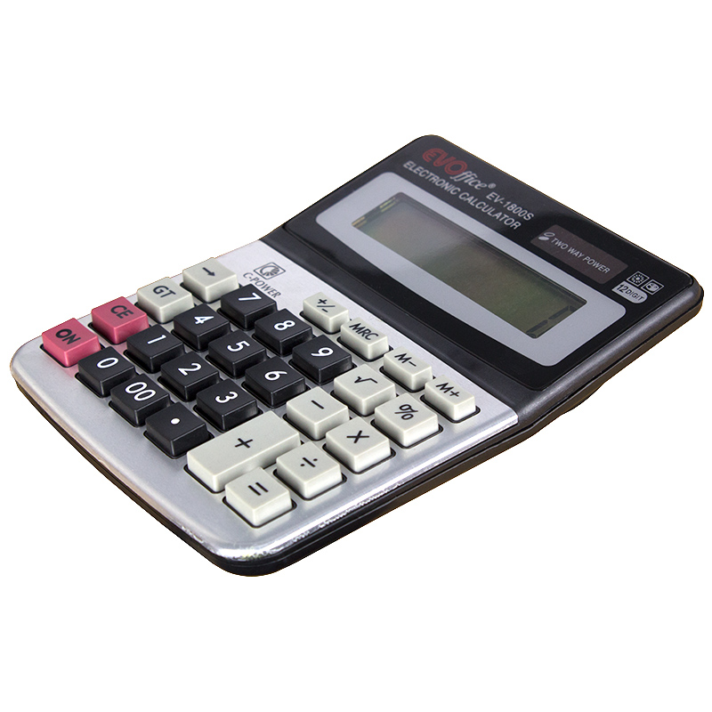 Calculator 1800, 12 caractere