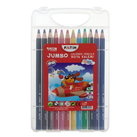 Creion color 12C Jumbo, FATIH