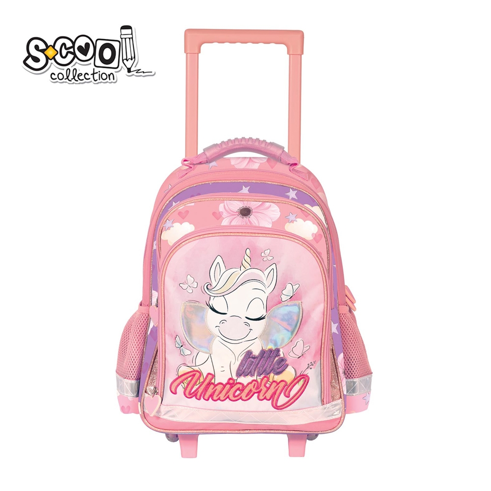 Ghiozdan trolley Little unicorn