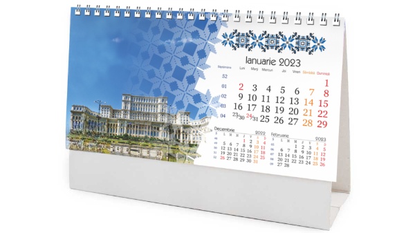 Calendar de birou România 2023