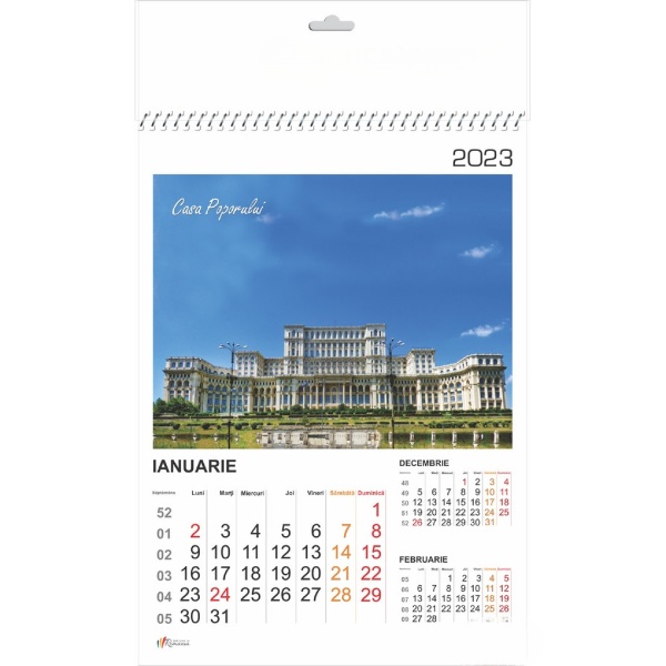 Calendar perete România 2023