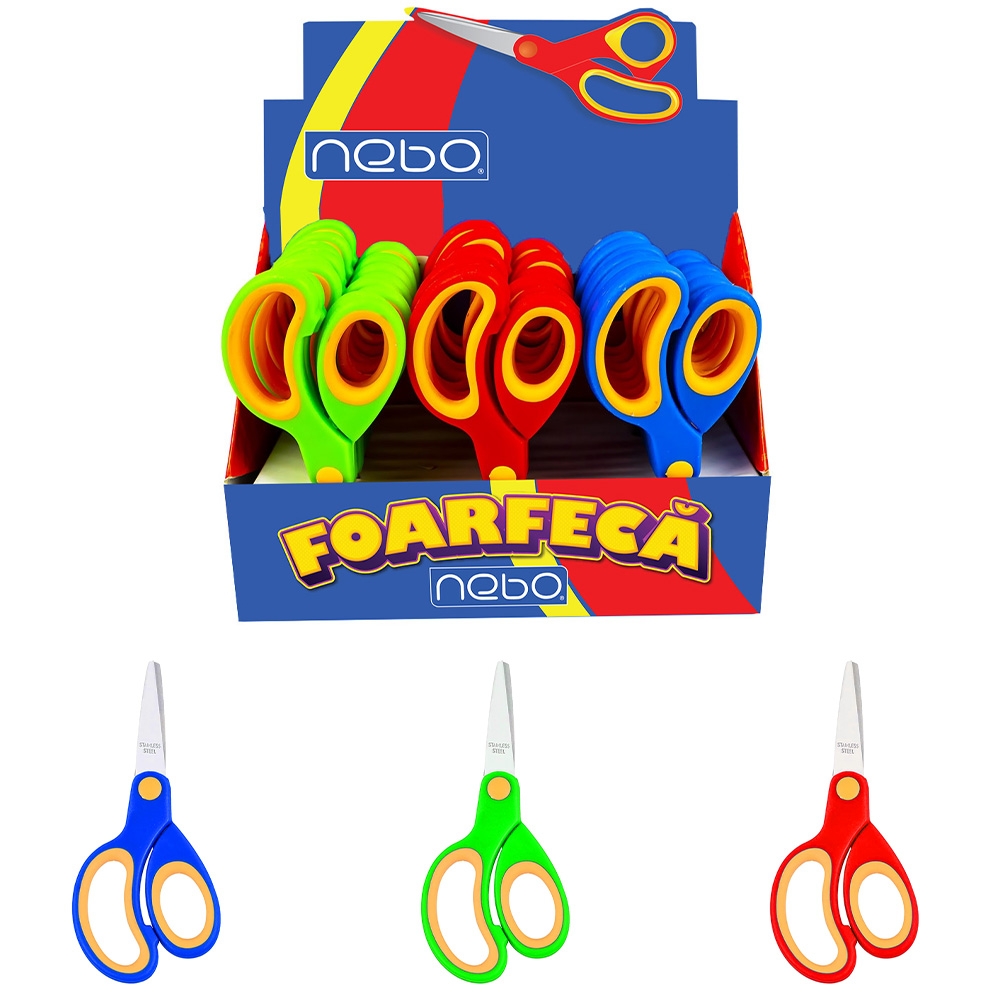 Foarfeca 130 mm, maner ergonomic - NEBO