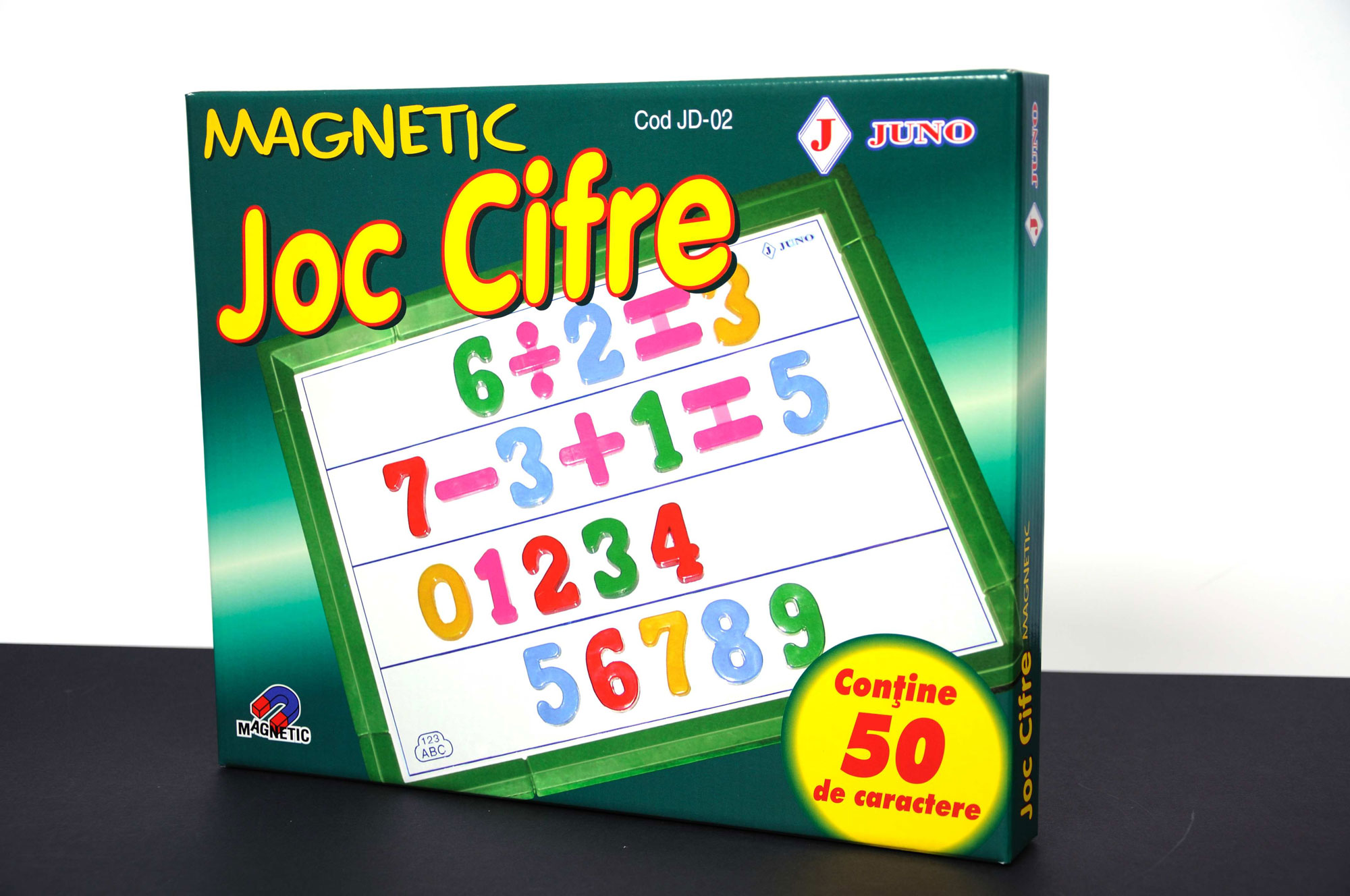 Joc didactic - cifre magnetice (în cutie)