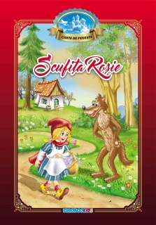 Scufita Rosie - Carte de colorat cu povesti