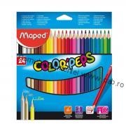 Creioane colorate Maped 24/set
